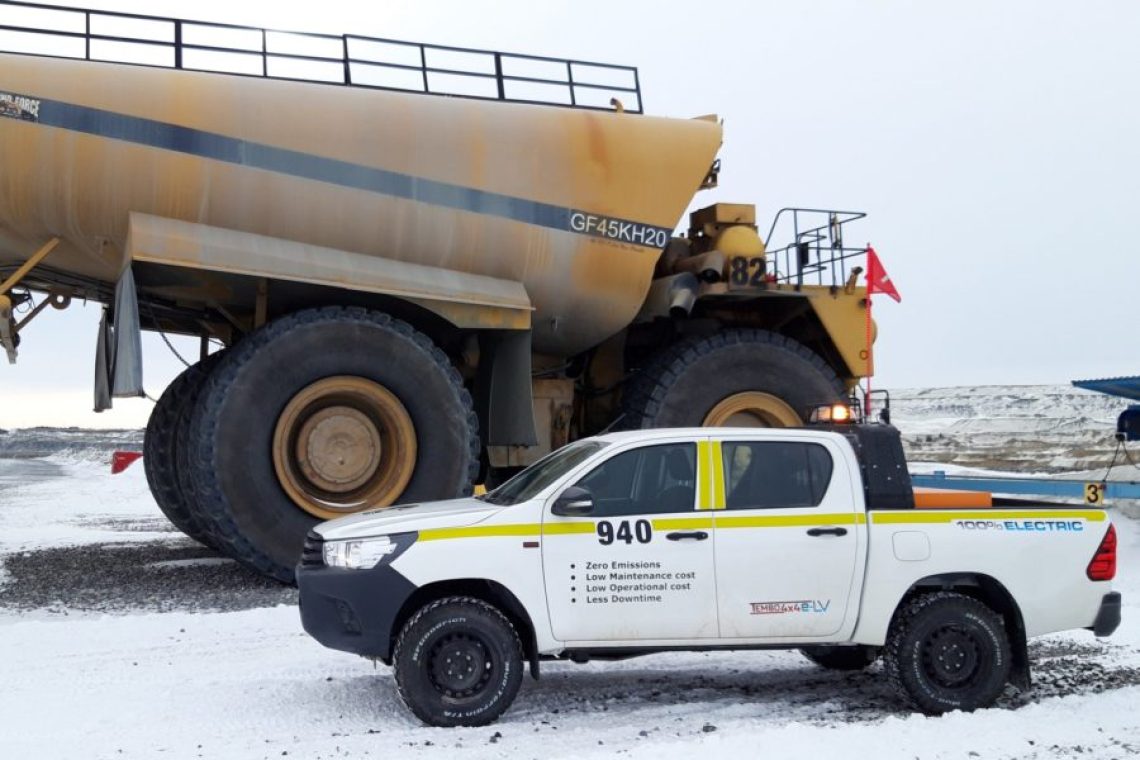 Tembo electric light vehicle in Sweden