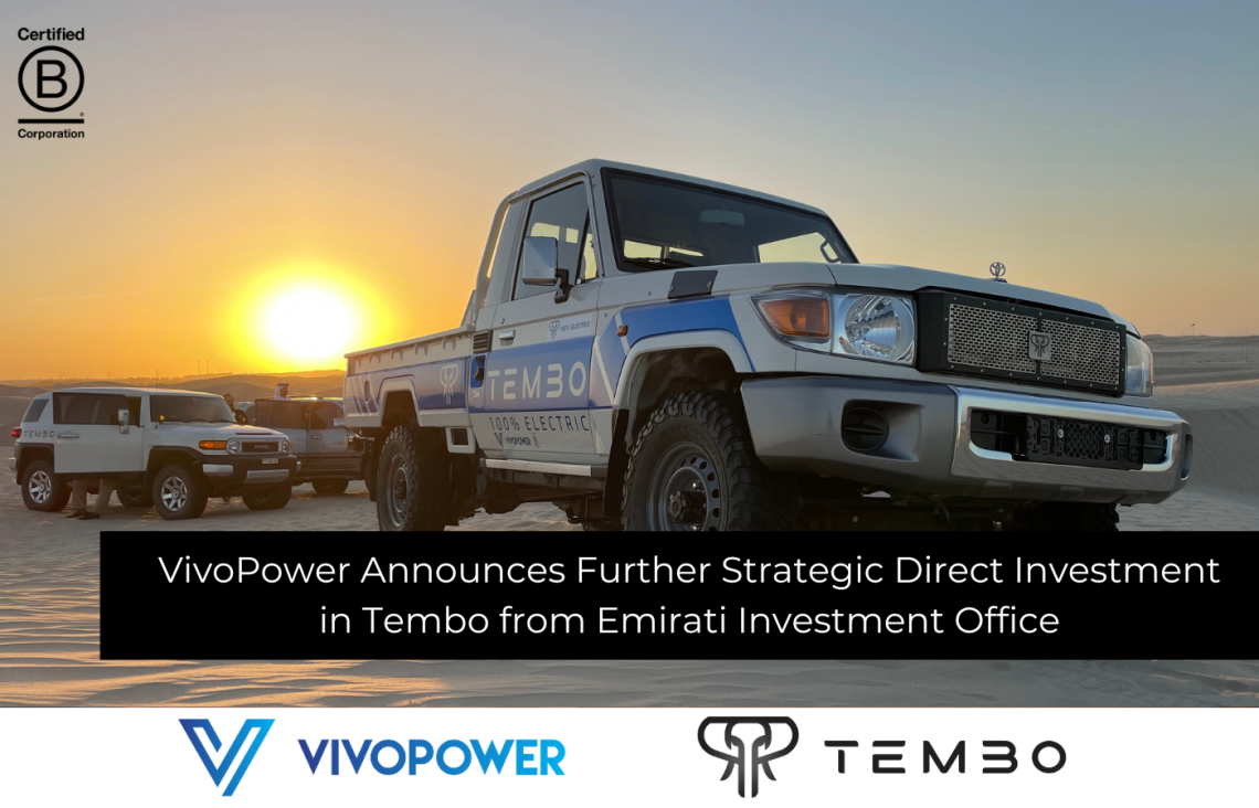 VivoPower - Digital Asset - Strategic Direct Investment 3