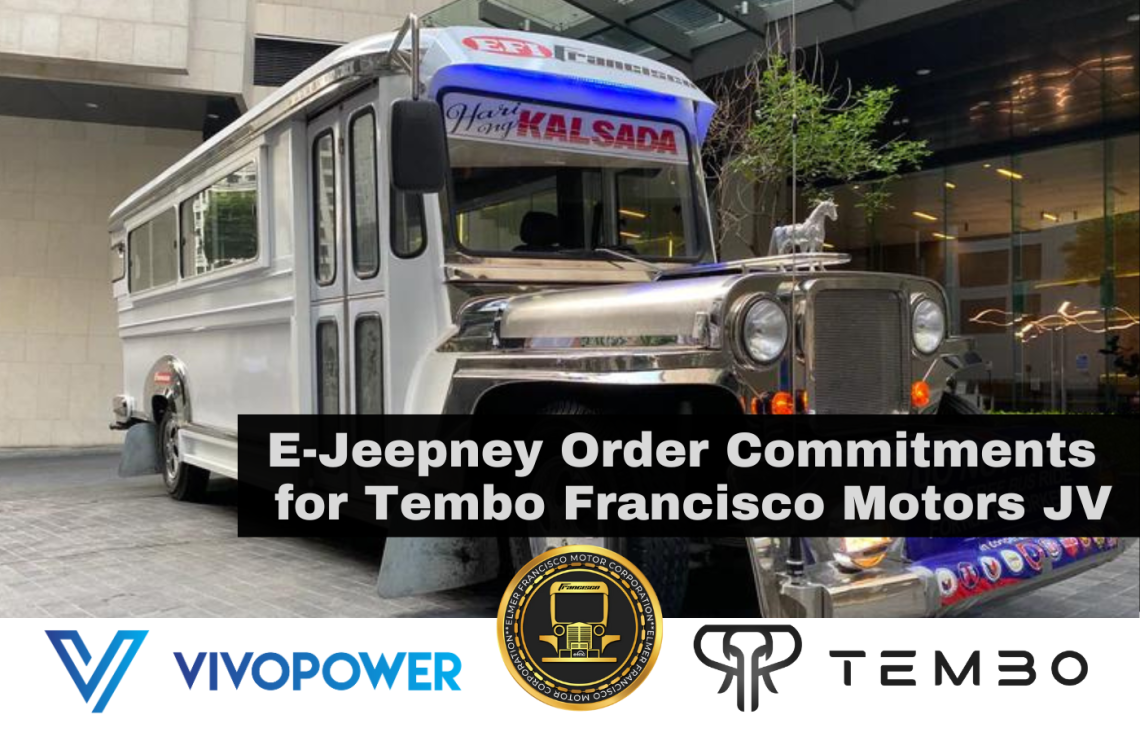 VivoPower - Web - E-Jeepney Orders Commitments 1